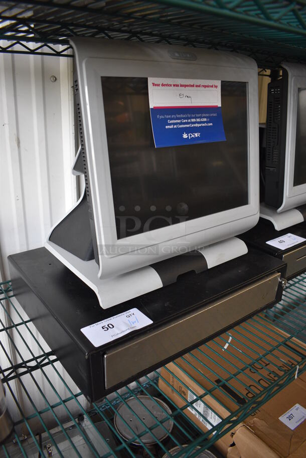 Par 15" POS Monitor and Metal Cash Drawer - Image 3 of 5