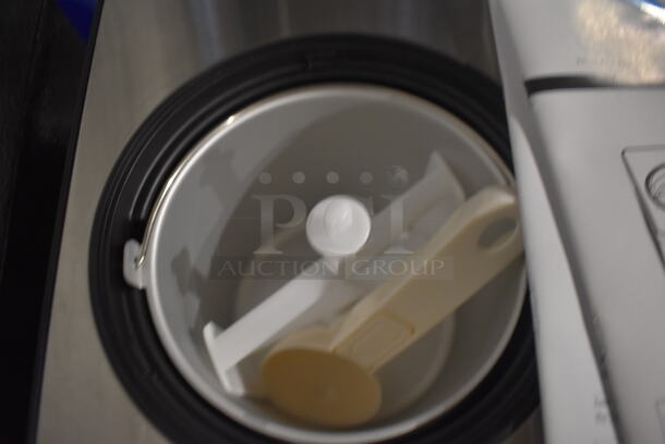 BRAND NEW SCRATCH AND DENT! Whynter ICM-200LS Stainless Steel Commercial Countertop Ice Cream Maker. 110-120 Volts, 1 Phase. 18x17x27. Tested and Working! - Image 5 of 7