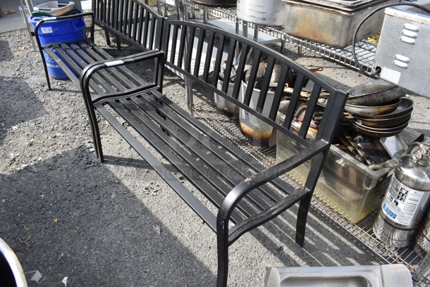 Black Bench - Image 3 of 3