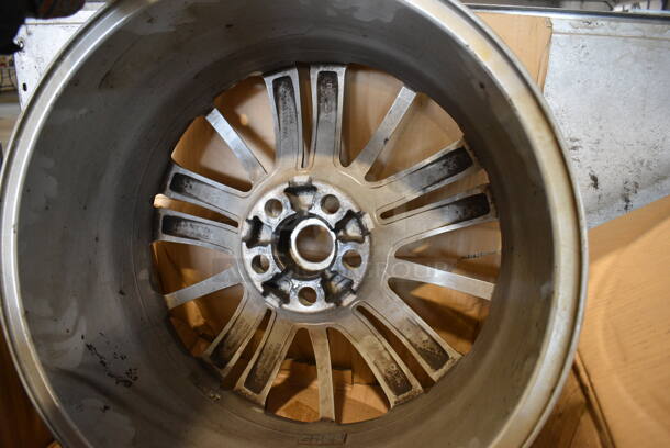 4 Metal Car Rims. 9-1/2Jx20EH2 53 CD183 2-a. 21.5x10x21.5. 4 Times Your Bid! - Image 8 of 8