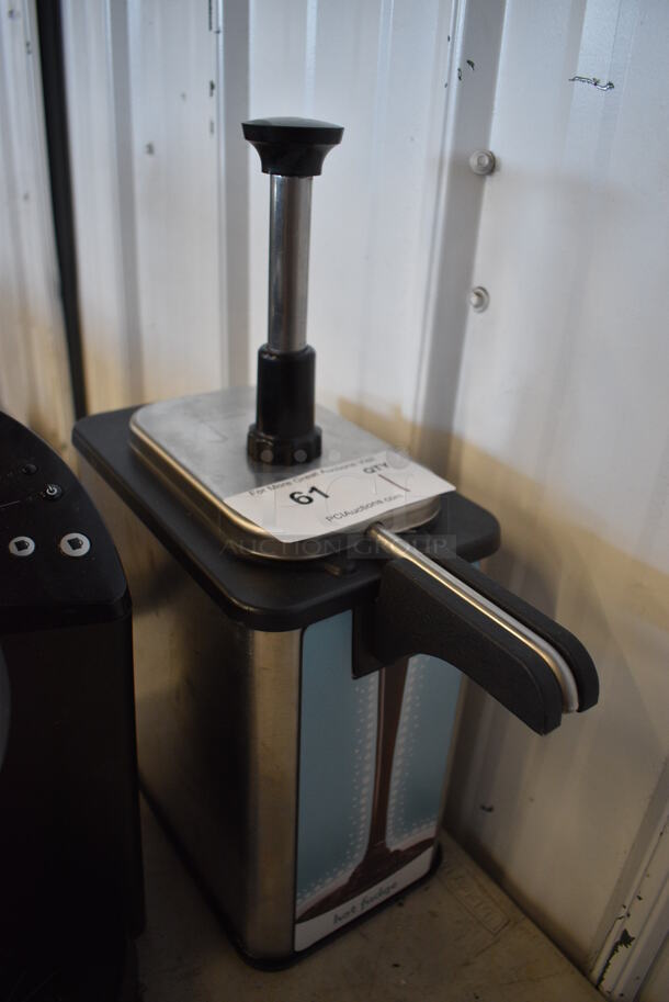 Server EZT-S Stainless Steel Commercial Countertop Topping Holder Dispenser. 120 Volts, 1 Phase. 6x14x18. Tested and Working! - Image 2 of 6