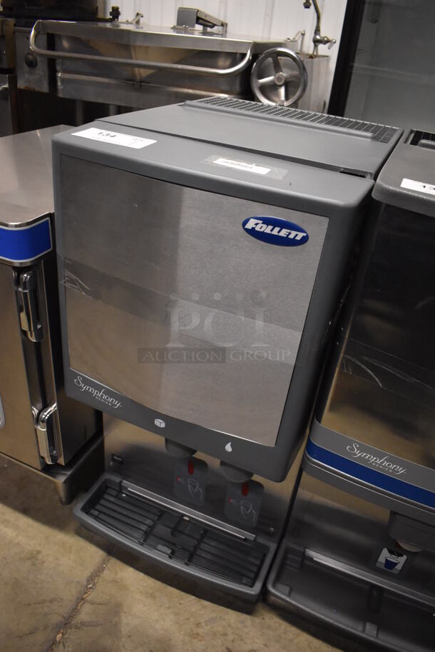 Follett 12CI400A Symphony Series Stainless Steel Commercial Countertop Ice Machine w/ Ice and Water Dispenser. 115 Volts, 1 Phase. 16x23x32 - Image 2 of 7