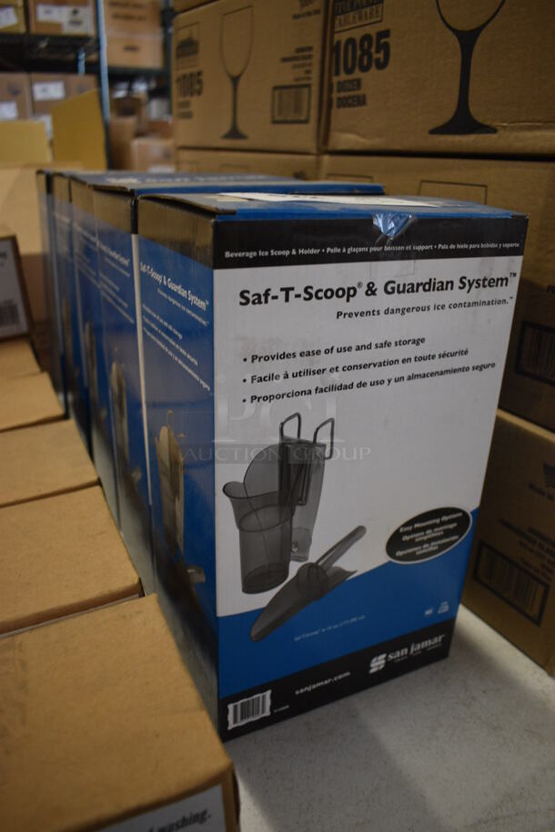 5 BRAND NEW IN BOX! San Jamar Poly Ice Scoop and Holder. 5 Times Your Bid! - Image 2 of 3