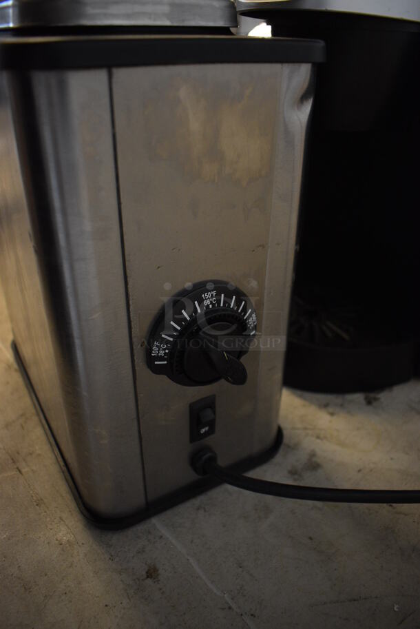 Server EZT-S Stainless Steel Commercial Countertop Topping Holder Dispenser. 120 Volts, 1 Phase. 6x14x18. Tested and Working! - Image 5 of 6