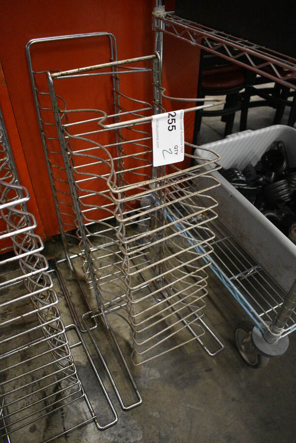 2 Metal Countertop Pizza Pan Racks. 12x12x27.5. 2 Times Your Bid! - Image 2 of 3