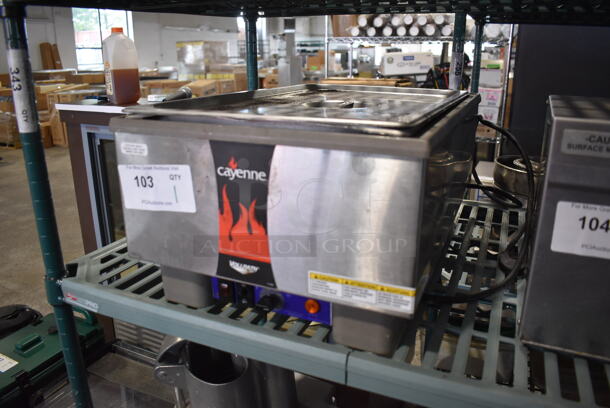 Vollrath 58815 Stainless Steel Commercial Countertop Food Warmer. 120 Volts, 1 Phase. 13.5x22x9. Tested and Working! - Image 3 of 7