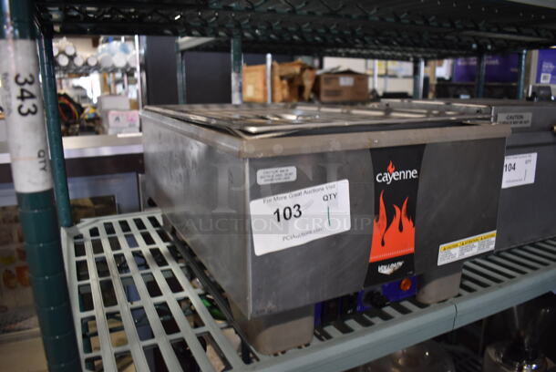 Vollrath 58815 Stainless Steel Commercial Countertop Food Warmer. 120 Volts, 1 Phase. 13.5x22x9. Tested and Working! - Image 4 of 7