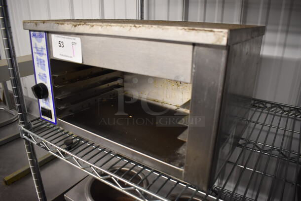 Belleco JW1 Stainless Steel Commercial Countertop Electric Powered Cheese Melter. 120 Volts, 1 Phase. 19.5x12x11.5. Tested and Working! - Image 2 of 6