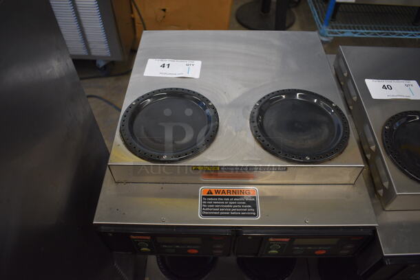 2017 Bunn CDBC 2/2 TWIN Stainless Steel Commercial Countertop 4 Burner Coffee Machine. 120/208-240 Volts, 1 Phase. 16x18x25 - Image 5 of 7