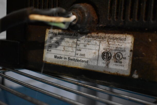 Ditting KR 1293 Metal Commercial Countertop Coffee Bean Grinder. 120 Volts, 1 Phase. Tested and Working!
 - Image 9 of 10