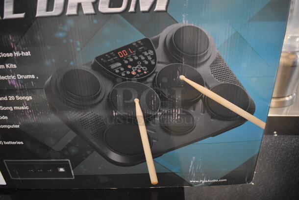 BRAND NEW IN BOX! Pyle PTED01 Portable Digital Drum Set - Image 4 of 5