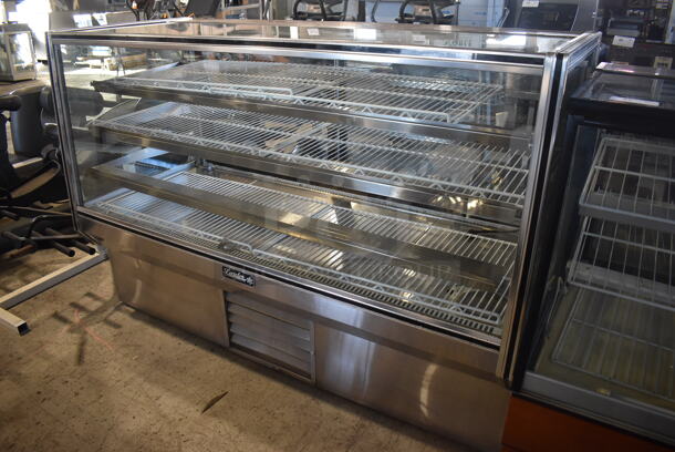 2013 Leader HBK77S/C Stainless Steel Commercial Floor Style Refrigerated Display Case Merchandiser. 120 Volts, 1 Phase. 78x32x53. Cannot Test - Unit Needs New Plug Head - Image 2 of 7