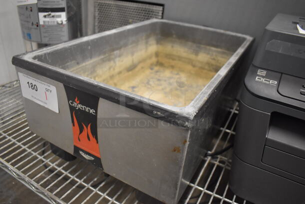 Vollrath 1001 Cayenne Stainless Steel Commercial Countertop Food Warmer. 120 Volts, 1 Phase. 13.5x22x8.5. Tested and Does Not Power On - Image 4 of 5