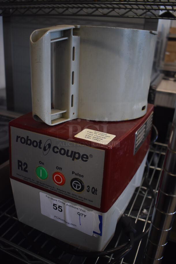 Robot Coupe R2 Metal Commercial Countertop Food Processor w/ S Blade. 120 Volts, 1 Phase. 7.5x11.5x14.5. Tested and Working! - Image 3 of 5