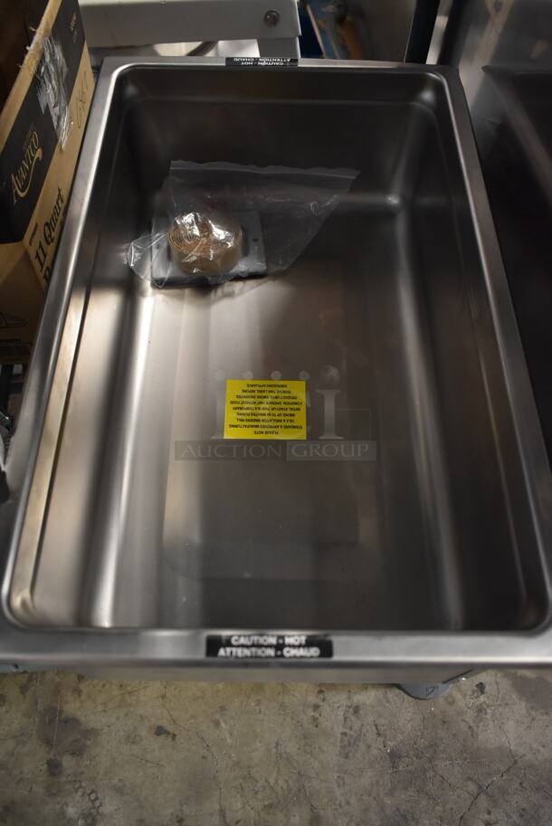 BRAND NEW SCRATCH AND DENT! Avantco HWBI-FUL Stainless Steel Commercial Electric Powered Drop In Food Warmer. 240 Volts, 1 Phase. Cannot Test Due To Plug Style - Image 3 of 5