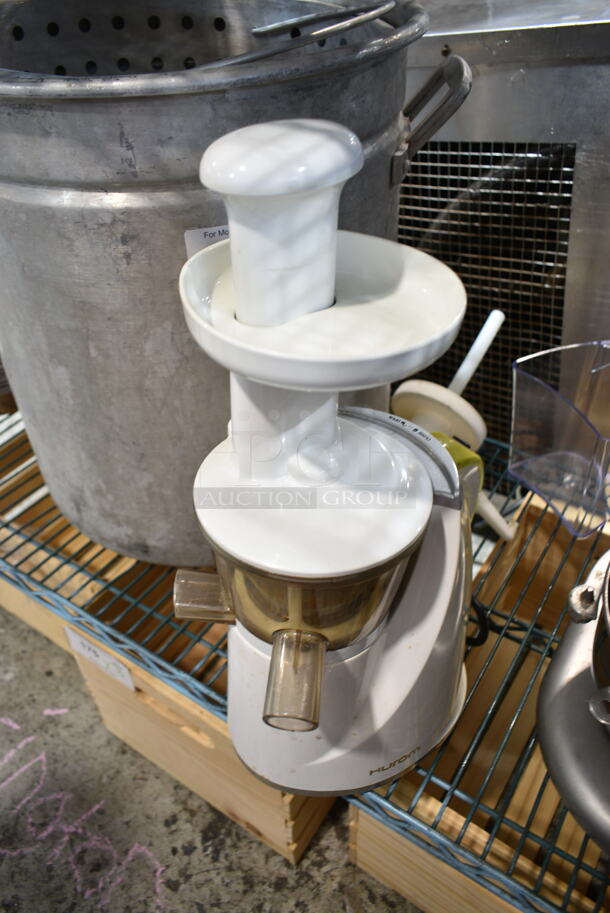 Hurom HU-100 Metal Countertop Juicer. 120 Volts, 1 Phase.  - Image 1 of 5