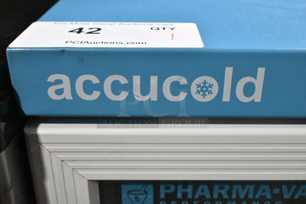 AccuCold ARG3PV Metal Mini Cooler Merchandiser. 115 Volts, 1 Phase. Tested and Working! - Image 2 of 4