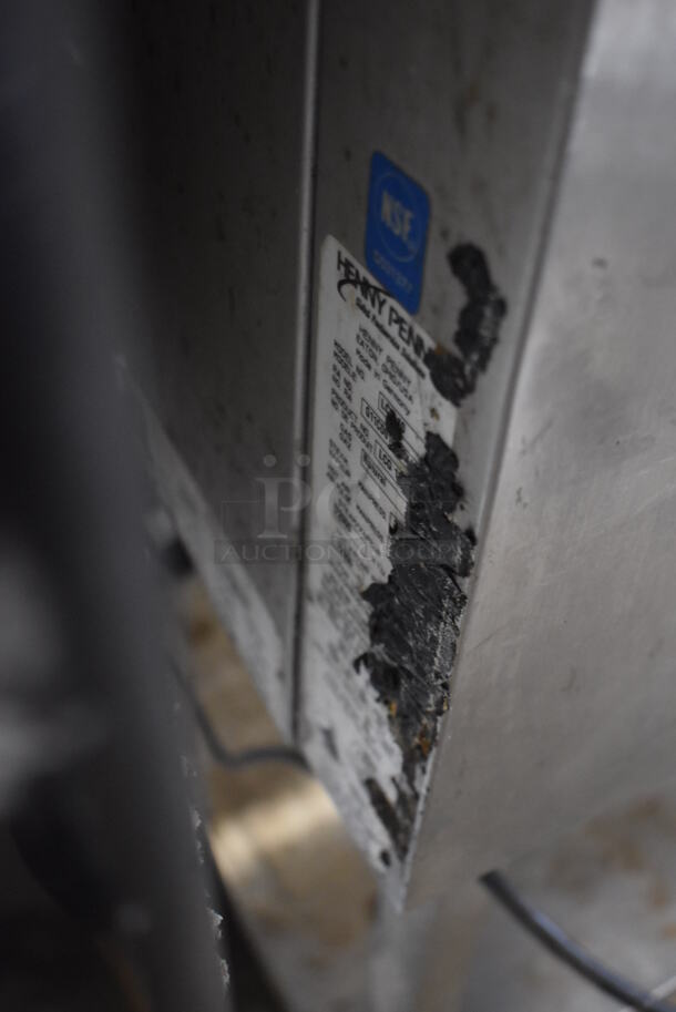 Henny Penny LCB-10 Stainless Steel Commercial Natural Gas Powered Combi Convection Oven on Equipment Stand. 35x31x71 - Image 7 of 7