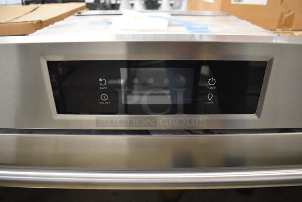 BRAND NEW SCRATCH AND DENT! Frigidaire Electrolux PCWM3080AF Stainless Steel Electric Powered Double Stack Convection Oven w/ View Through Doors. 120-240 vOLTS. 30x28X41.5 - Image 4 of 11