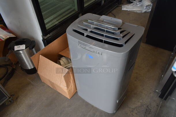 BRAND NEW SCRATCH AND DENT! Whynter ARC-131GD 13,000 BTU Dual Hose Cooling Portable Air Conditioner, Dehumidifier, and Fan with Activated Carbon Filter in Gray. 115 Volts, 1 Phase. Tested and Working! - Image 2 of 7