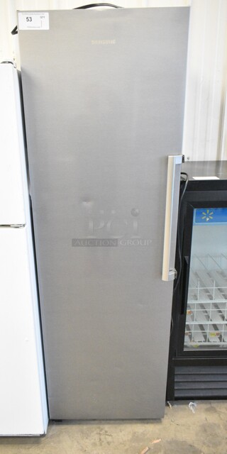 Samsung RZ11M7074SA Stainless Steel Convertible Upright Freezer 11.4 cu. ft. Stainless Look. 115 Volts, 1 Phase. Tested and Working!