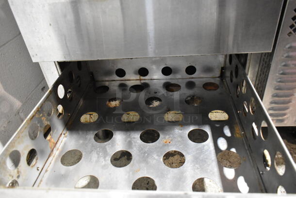 Continental Stainless Steel Commercial 2 Drawer Chef Base on Commercial Casters. Tested and Working! - Image 4 of 5