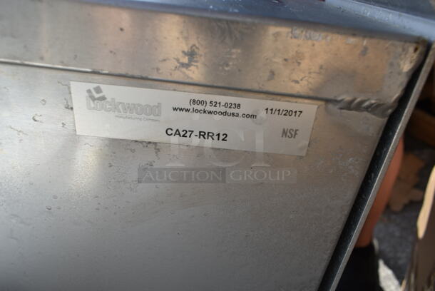 Lockwood CA27-RR12 Metal Enclosed Pan Rack.  - Image 3 of 3