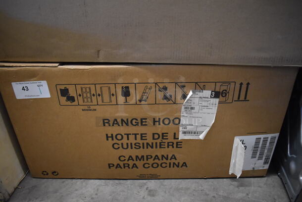 BRAND NEW SCRATCH AND DENT! Whirlpool UXL5430BSS Stainless Steel Range Hood. Stock Picture Used For Gallery Picture. - Image 2 of 4