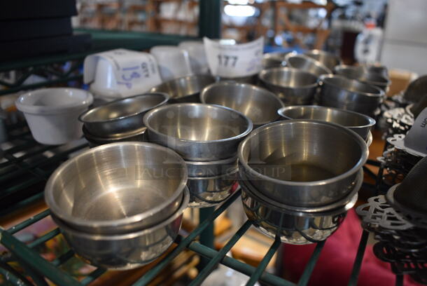 27 Metal Bowls. 2.5x2.5x1. 27 Times Your Bid! - Image 2 of 2