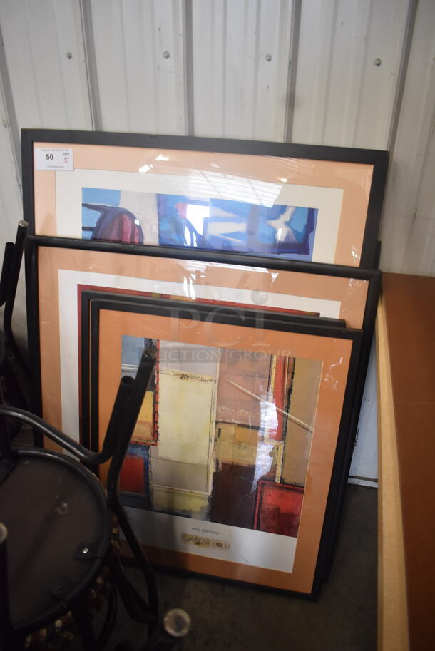 5 Various Framed Pictures. 5 Times Your Bid! - Image 1 of 6