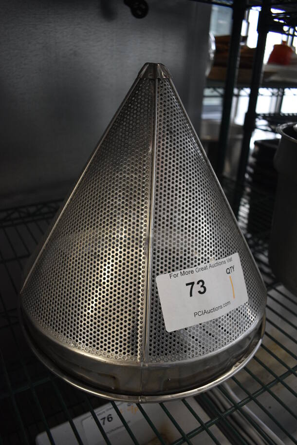 Metal China Cap Strainer. No Handle. 12x12x12 - Image 2 of 3