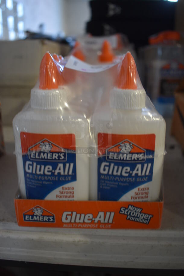 ALL ONE MONEY! Lot of 16 Bottles of Elmer Glue All