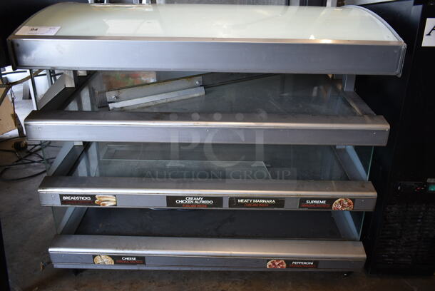 Hatco GR3SDS-39T Metal Commercial Countertop 2 Tier Warming Display Case Merchandiser. 120 Volts, 1 Phase. Tested and Working! - Image 2 of 8