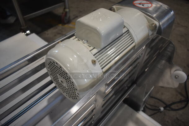 Estella 348DSC67 Commercial Stainless Steel Countertop Reversible Dough Sheeter. 110 Volts, 1 Phase. Tested and Working! - Image 6 of 8