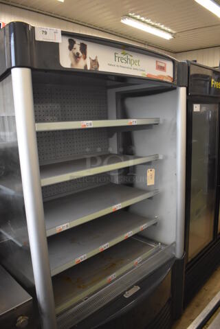 Metal Commercial Floor Style Open Grab N Go Merchandiser. 47x35x75.5. Cannot Test Due To Plug Style