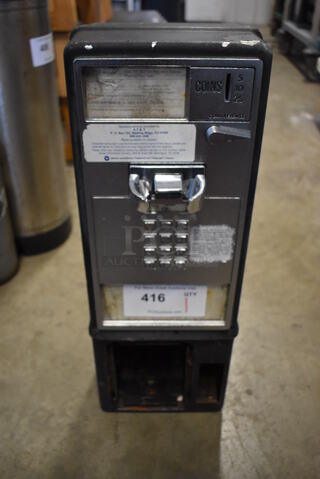 Metal Payphone Base. 8x6x21