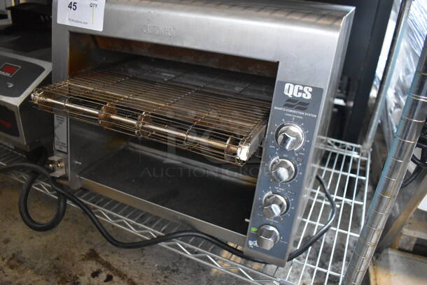 Star QCS-3-140BH Stainless Steel Commercial Countertop Electric Powered Conveyor Oven Toaster. 208 Volts, 1 Phase.  - Image 5 of 6