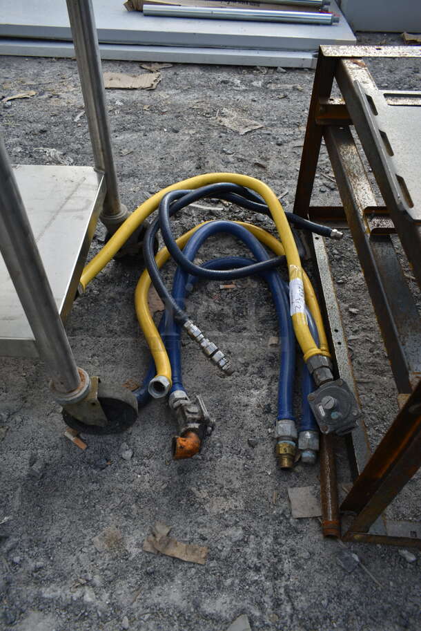 6 Various Gas Hoses. 6 Times Your Bid!