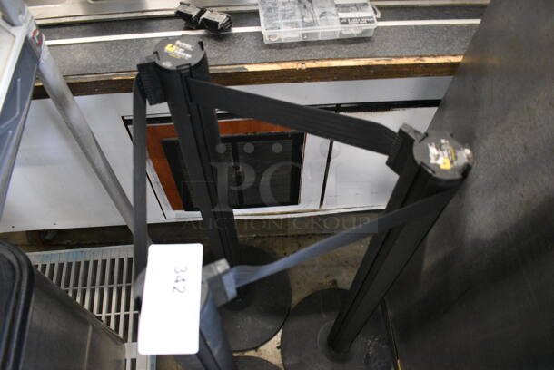3 Beltrac Stanchions. 14x14x41. 3 Times Your Bid! - Image 2 of 3