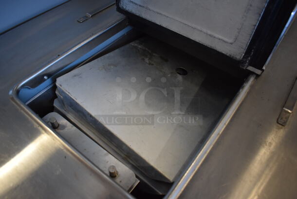 Delfield Stainless Steel Commercial Tray Return on Commercial Casters. 36x30x32. Tested and Powers On But Does Not Get Cold - Image 4 of 6