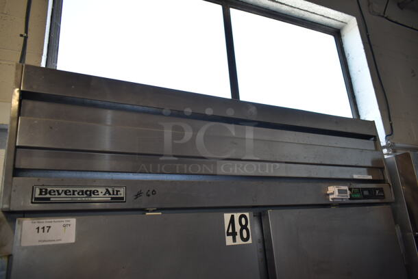 Beverage Air ER48-1AS Stainless Steel Commercial 2 Door Reach In Cooler. 115 Volts, 1 Phase. Cannot Test Due To Plug Style. - Image 2 of 6