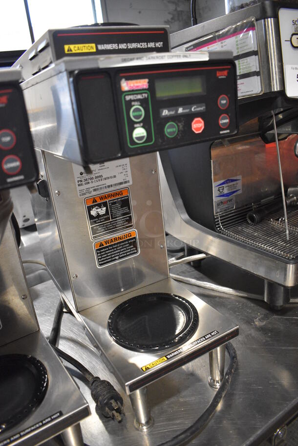 2018 Bunn Model AXIOM-35-2 Stainless Steel Commercial Countertop 2 Burner Coffee Machine. 120/208-240 Volts, 1 Phase. 8x18x23 - Image 3 of 6