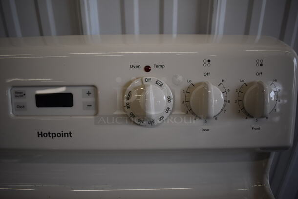 BRAND NEW! Hotpoint R B526D H1CC Metal 4 Burner Range w/ Oven. 30x30x48 - Image 5 of 8