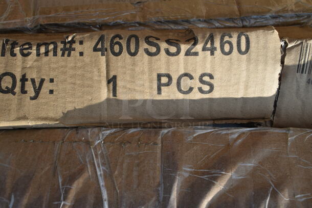 BRAND NEW SCRATCH AND DENT! Regency 460SS2460 Spec Line 24" x 60" NSF Stainless Steel Solid Shelf - Image 2 of 3