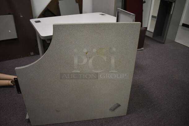 ALL ONE MONEY! Lot of various desk pieces . BUYER MUST REMOVE! - Image 2 of 8