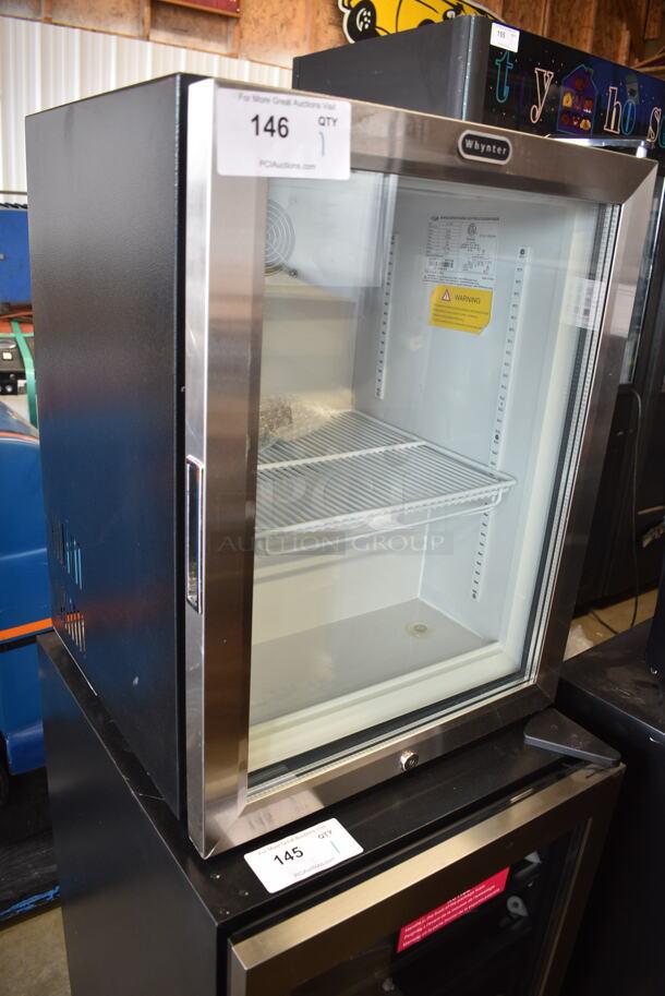 BRAND NEW SCRATCH AND DENT! Whynter CDF-177SB Countertop Reach In 1.8 cu ft Display Glass Door Freezer Merchandiser. 115 Volt, 1 Phase. Tested and Working! - Image 3 of 6
