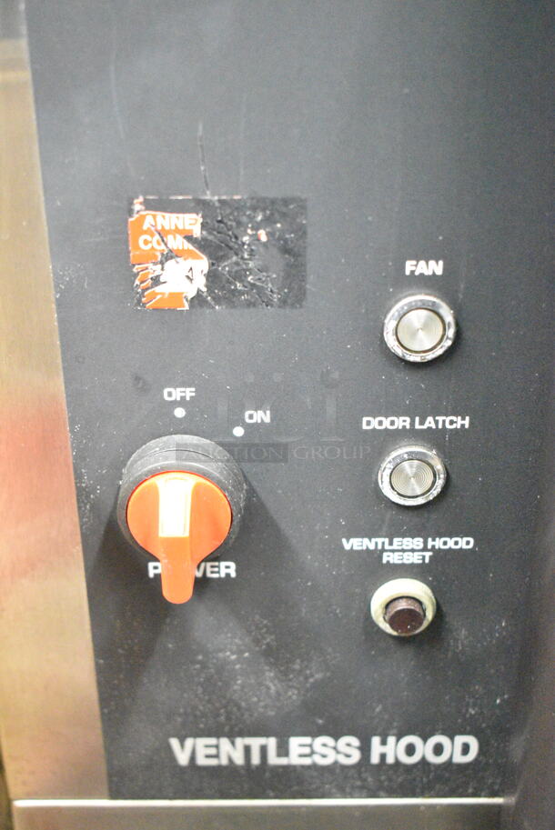 Alto Shaam AR-7VH Stainless Steel Commercial Electric Powered Rotisserie Oven w/ Ventless Hood and Basket Spits. 200-240 Volts, 1 Phase. - Image 3 of 7