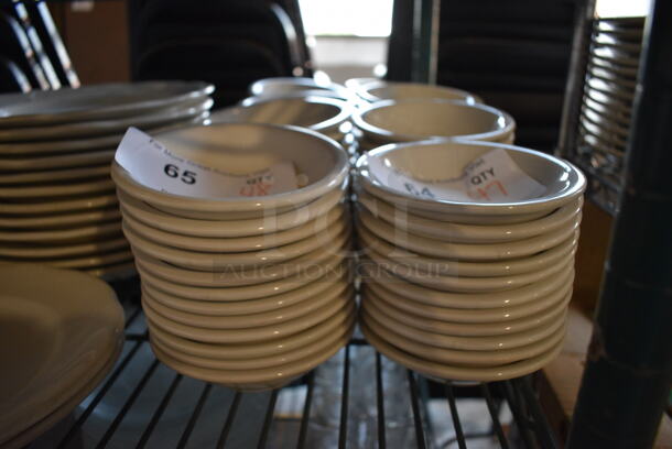 47 White Ceramic Bowls. 5x5x1.5. 47 Times Your Bid! - Image 4 of 4