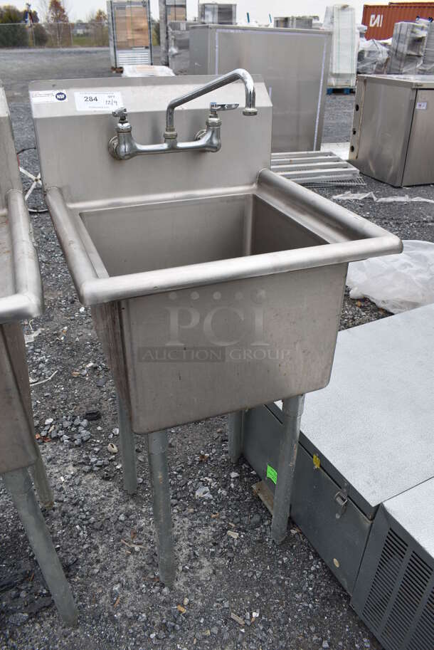 Stainless Steel Commercial Single Bay Sink. 22x23x44 - Image 2 of 5