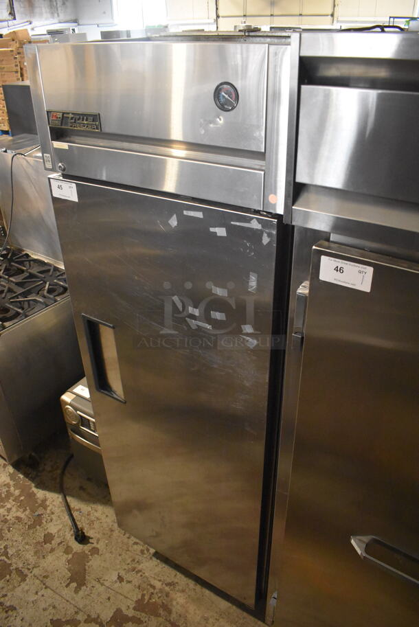 2011 True TG1F-1S Commercial Stainless Steel One Section Reach In Freezer With Polycoated Racks on Commercial Casters. 115V/1 Phase. Tested And Working! - Image 3 of 5